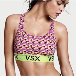3/$25 Victoria's Secret VSX Geometric Sports Bra